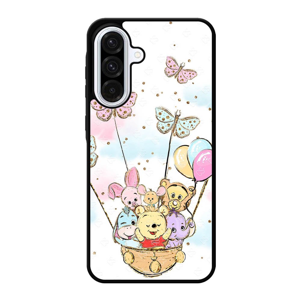 Winnie The Pooh And Butterfly Friends Samsung Galaxy A56 Case FE0018