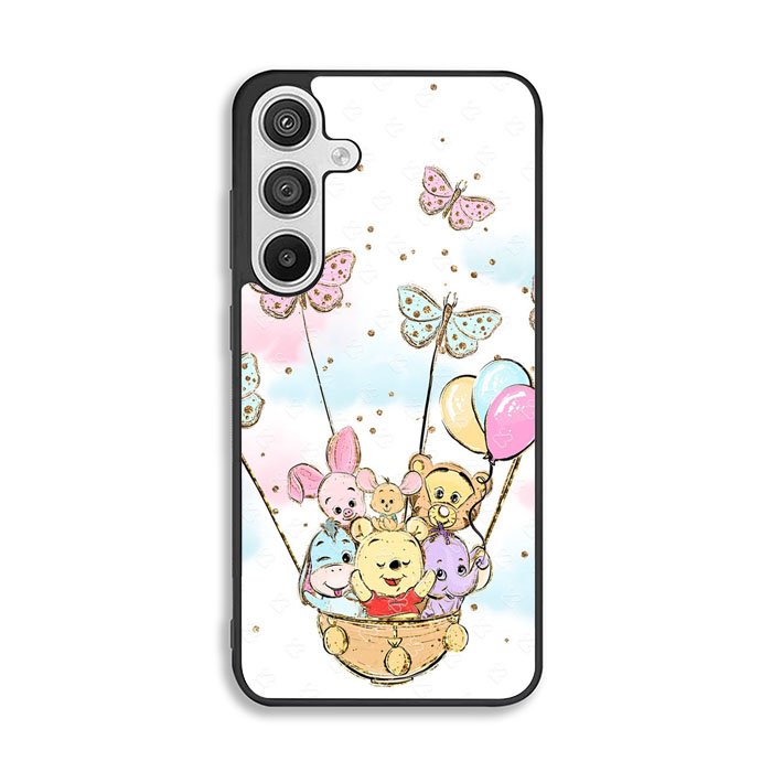 Winnie The Pooh And Butterfly Friends Samsung Galaxy A26 Case FE0018