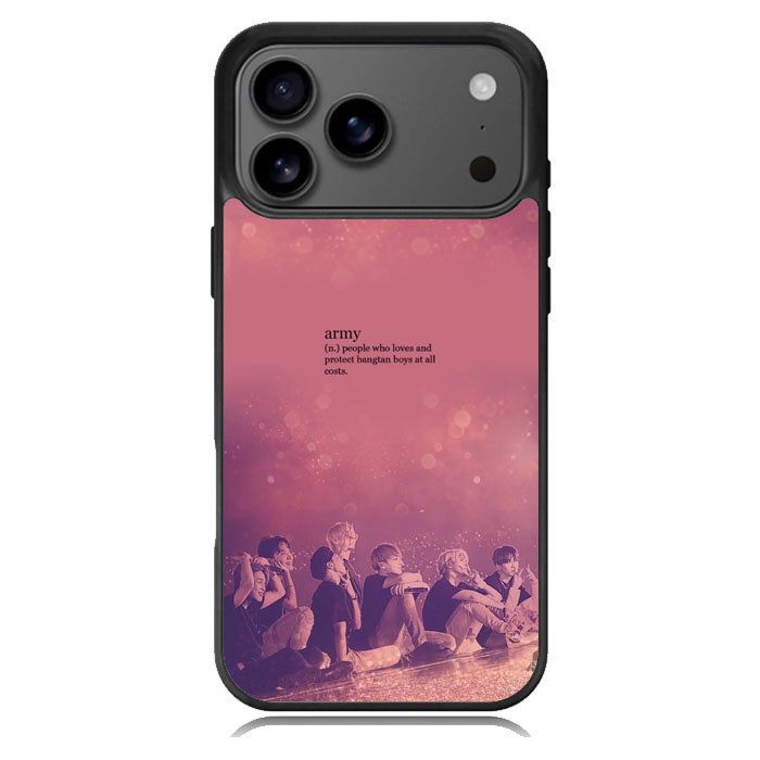 BTS Army Noun iPhone 18 Pro Case DC0247