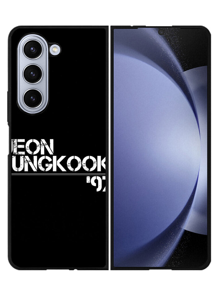 Jeon Jungkook 97 BTS Samsung Galaxy Z Fold 5 5G Case FZ7022