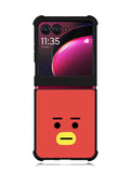 BTS BT21 Tata Face Motorola Moto Razr Plus 2023 / Moto Razr+ 2023 Case FZ7147