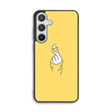 Saranghaeo Hand Love Yellow Samsung Galaxy A26 Case FE7365