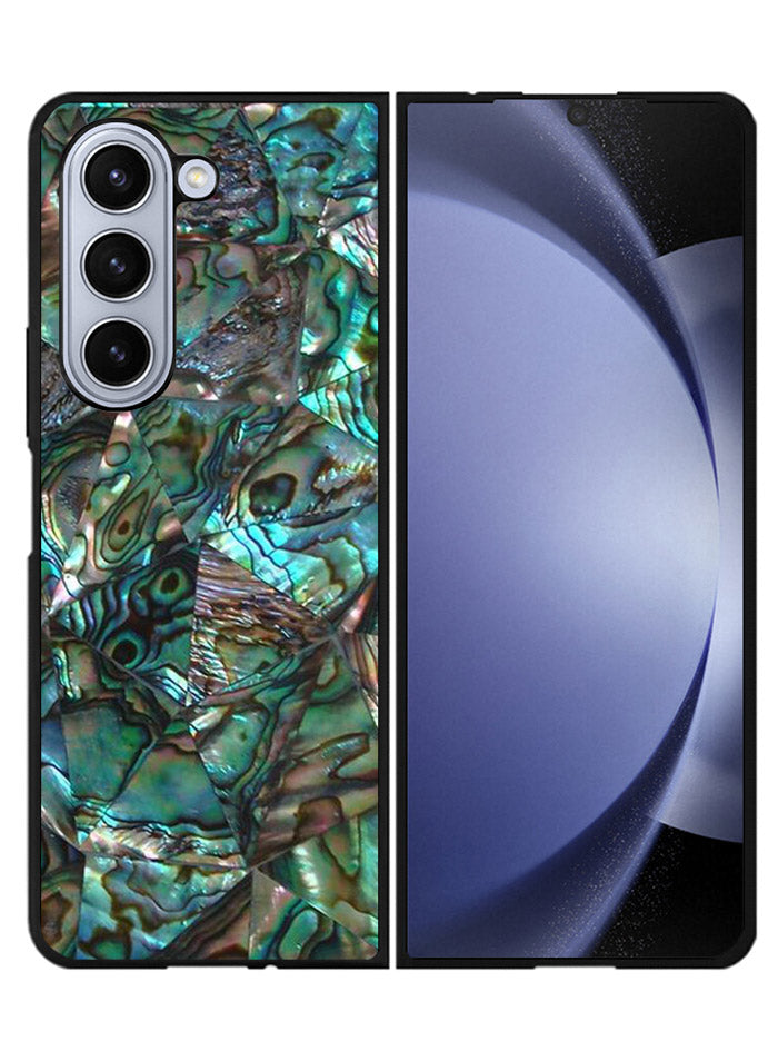 Crazy Pattern Abalone Samsung Galaxy Z Fold 5 5G 2023 Case YD7133