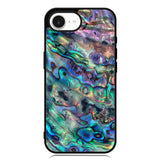 Red And Silver Abalone iPhone 16e Case