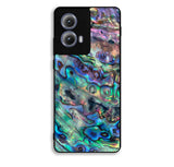 Red And Silver Abalone Motorola Moto Edge 2024 Case FE6966