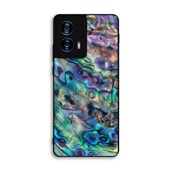 Red And Silver Abalone Motorola Moto G Power 5G 2024 Case FE6966