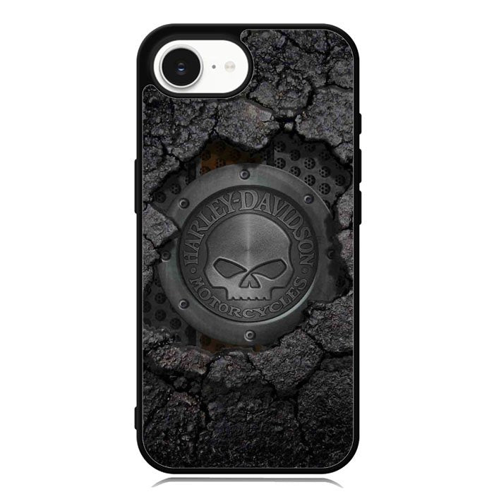 Harley Davidson Logo Stone iPhone 16e Case