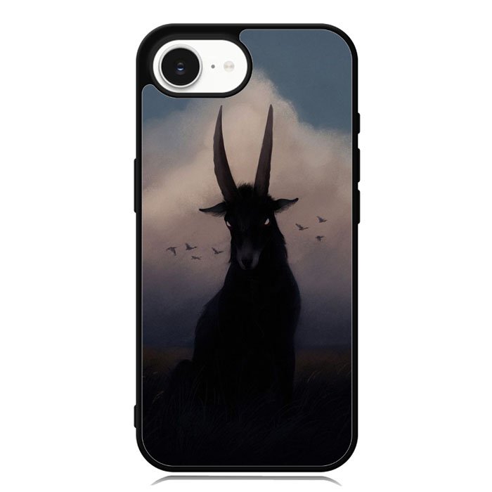 Haunted By Animal Baphomet iPhone 16e Case
