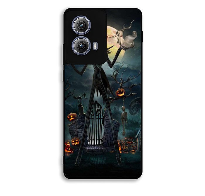 Nightmare Before Christmas Jack Skeleton Motorola Moto Edge 2024 Case FE6271