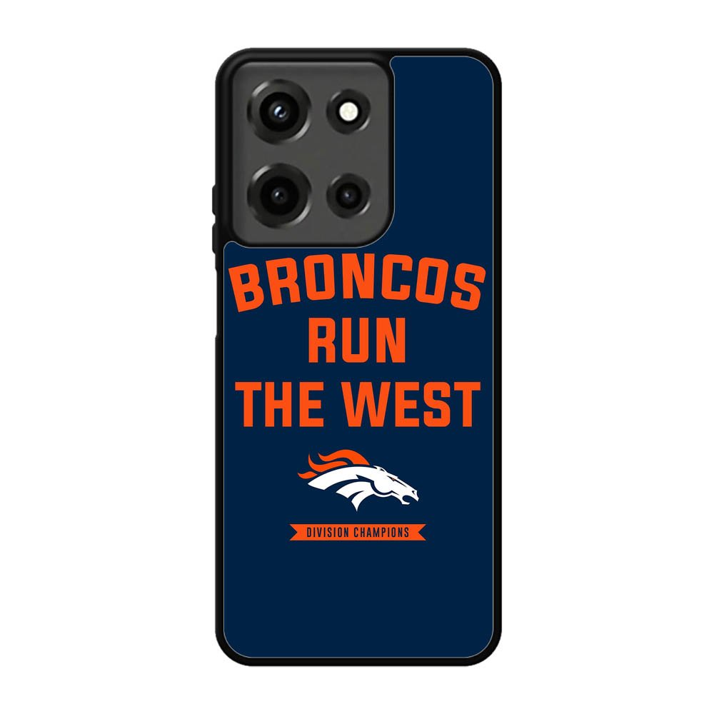 Denver Broncos Run The West Motorola Moto G 5G 2025 Case FE6647