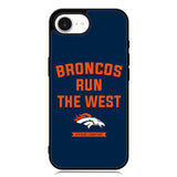 Denver Broncos Run The West iPhone 16e Case