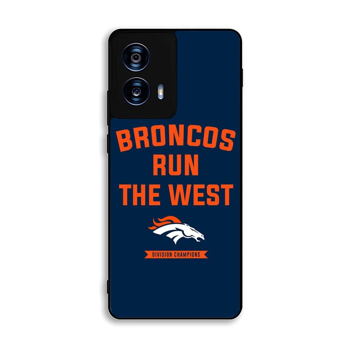 Denver Broncos Run The West Motorola Moto G Power 5G 2024 Case FE2139