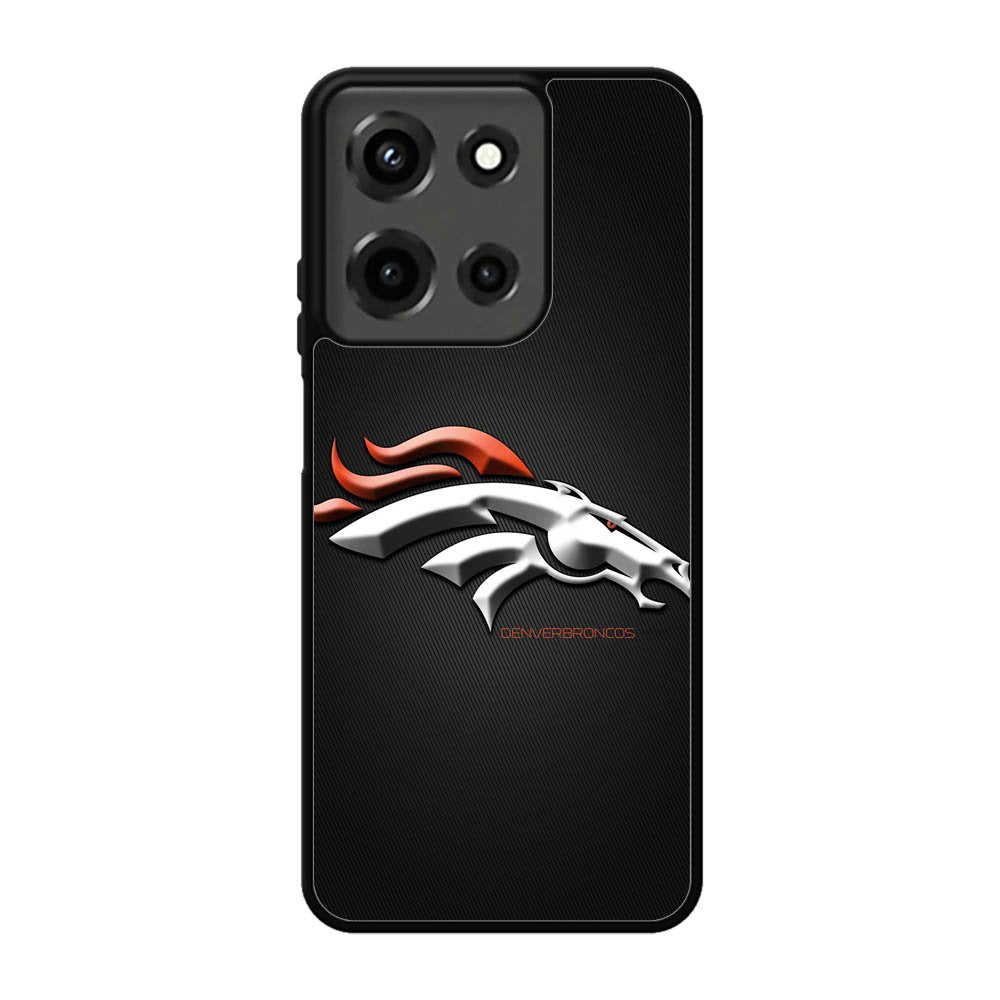 Denver Broncos Grey Background Motorola Moto G 5G 2025 Case FE0088