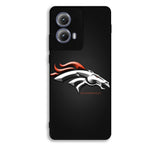 Denver Broncos Grey Background Motorola Moto Edge 2024 Case FE3418