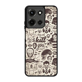Classic Horror Pattern Motorola Moto G 5G 2025 Case FE3350