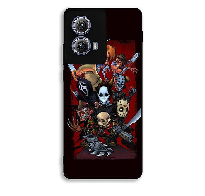 Classic Horror Movie Villains Motorola Moto Edge 2024 Case FE7757