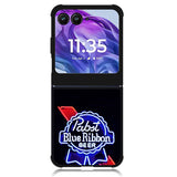Pabst Blue Ribbon Neon Motorola Moto Razr 2024 , Moto Razr 50 Case