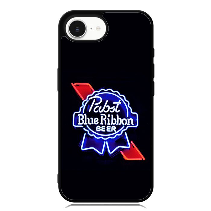 Pabst Blue Ribbon Neon iPhone 16e Case