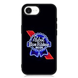 Pabst Blue Ribbon Neon iPhone 16e Case