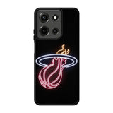 Miami Heat Neon Logo Motorola Moto G 5G 2025 Case FE6978