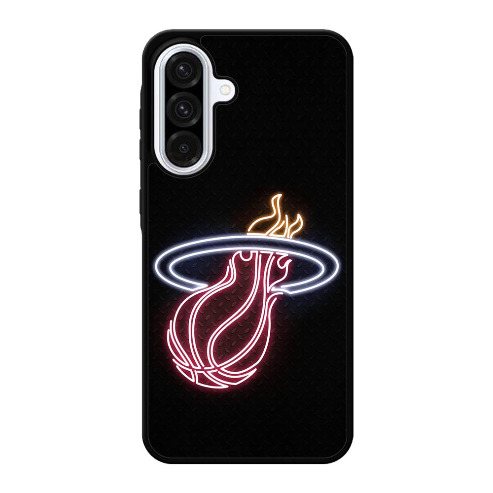 Miami Heat Neon Logo Samsung Galaxy A56 Case FE6978