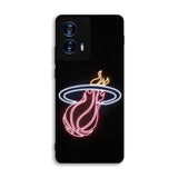 Miami Heat Neon Logo Motorola Moto G Power 5G 2024 Case FE2469