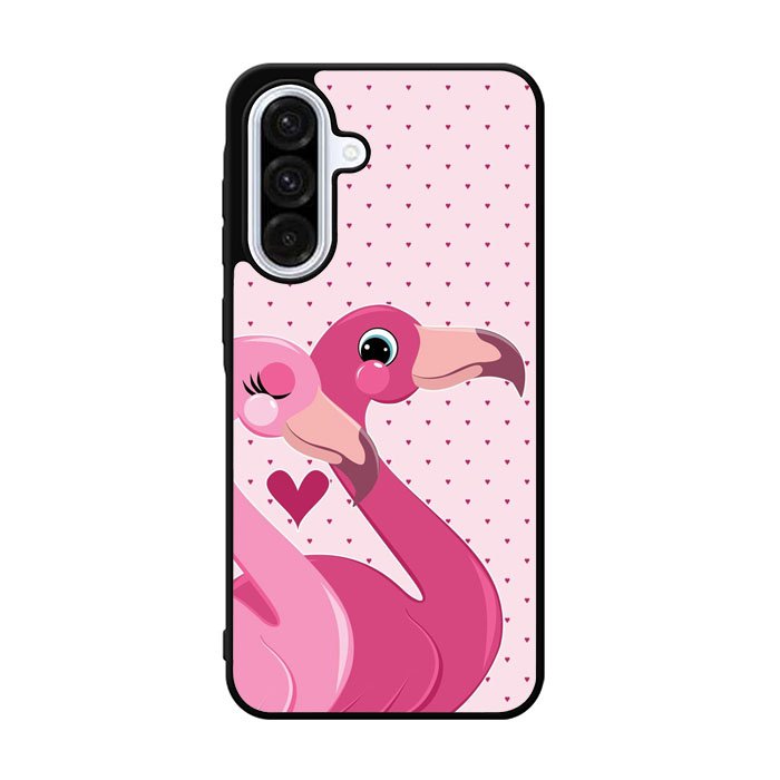 Flamingo Couple Samsung Galaxy A36 Case FE1065