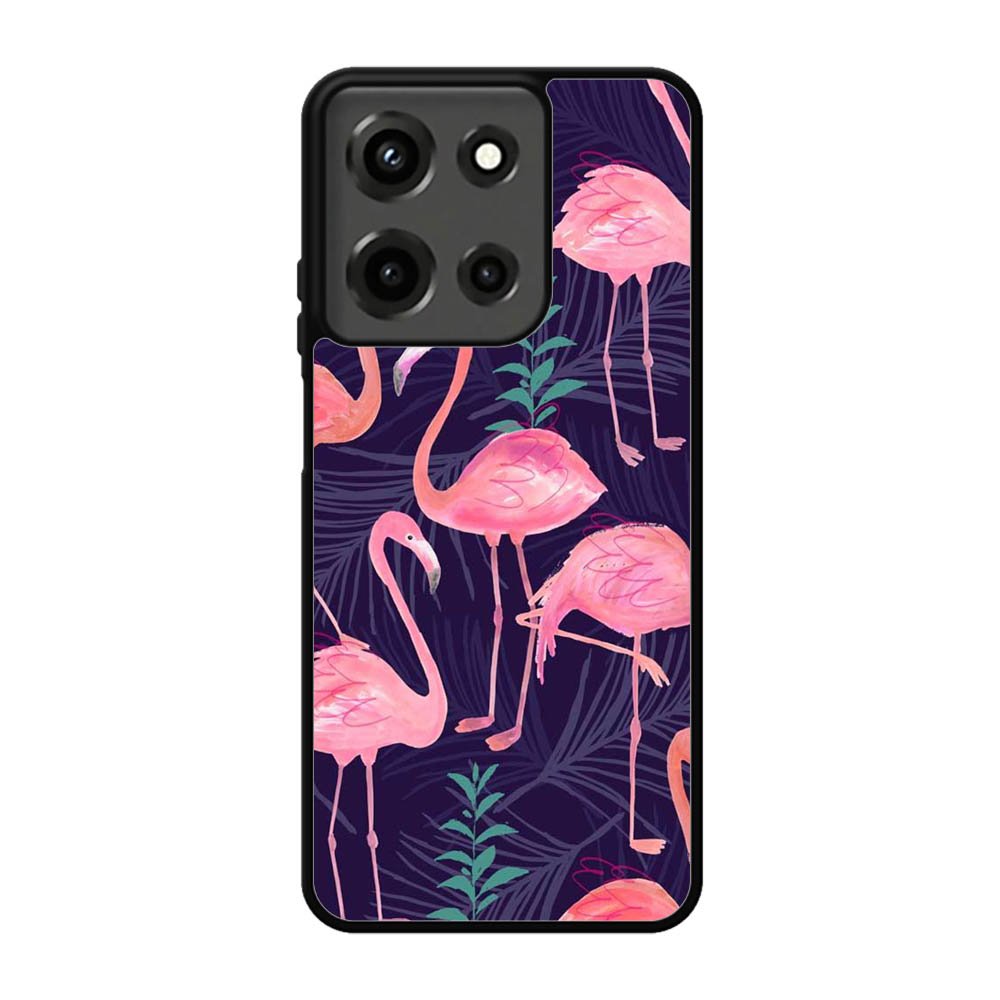 Flamingo Purple Pattern Motorola Moto G 5G 2025 Case FE6183