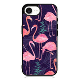 Flamingo Purple Pattern iPhone 16e Case