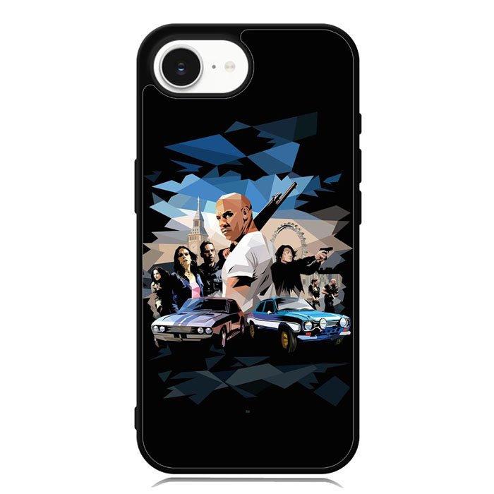 The Fast And Furious 9 Art Painting iPhone 16e Case
