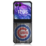 Chicago Cubs Wood Logo Motorola Moto Razr 2024 , Moto Razr 50 Case