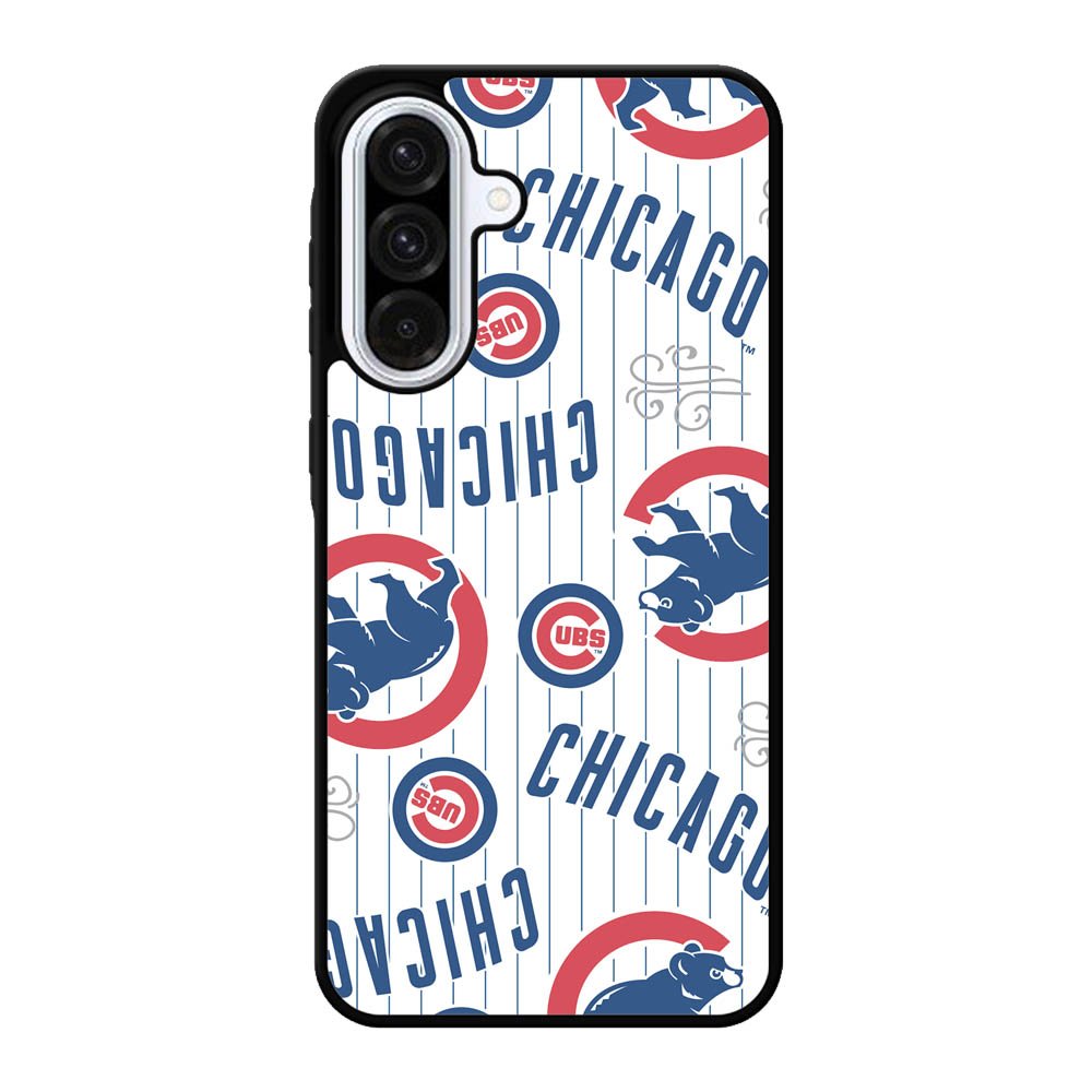 Chicago Cubs Baseball Doodle Samsung Galaxy A56 Case FE6769