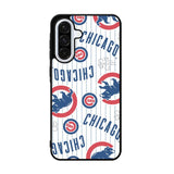 Chicago Cubs Baseball Doodle Samsung Galaxy A36 Case FE5625