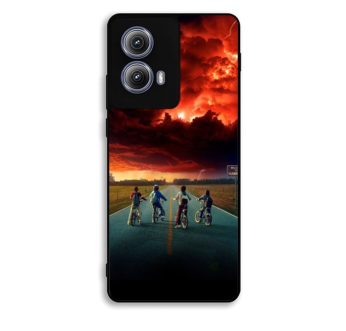 Stranger Things Hawkins Motorola Moto Edge 2024 Case FE7985