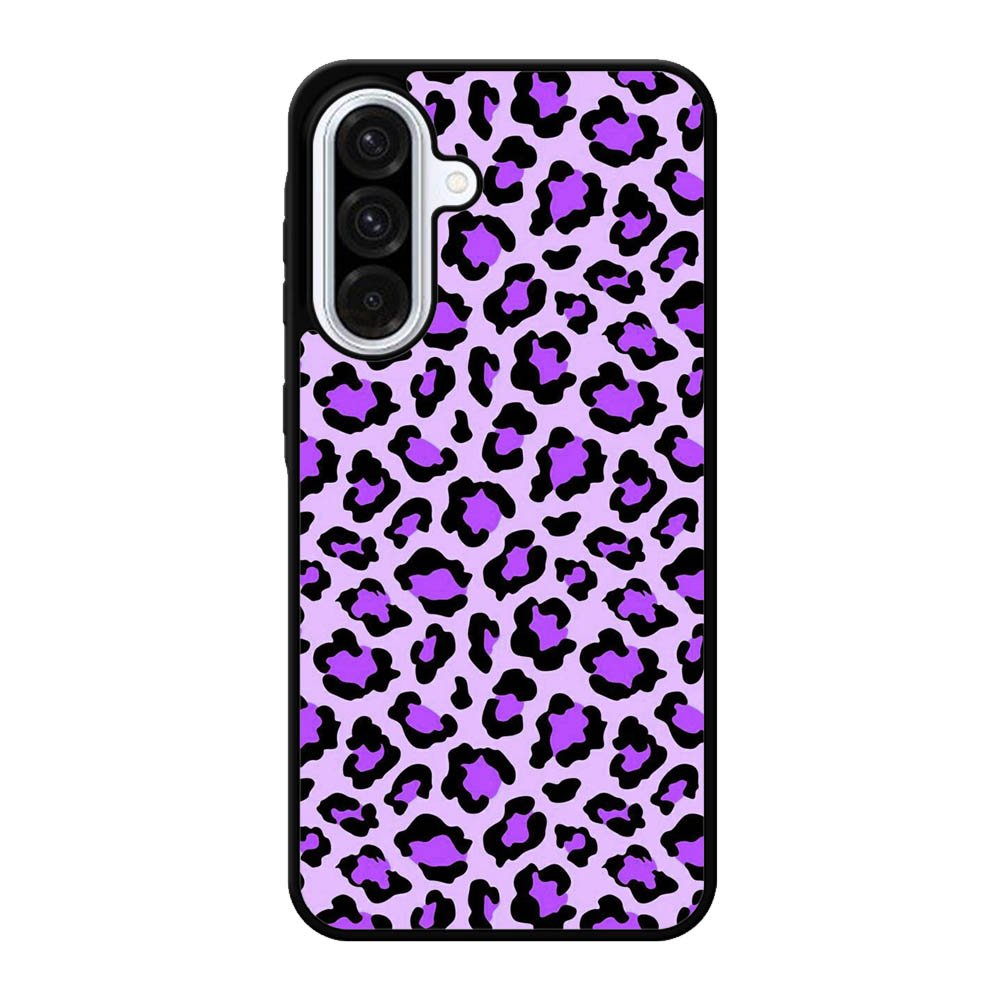 Leopard Purple Pattern Samsung Galaxy A56 Case FE6749