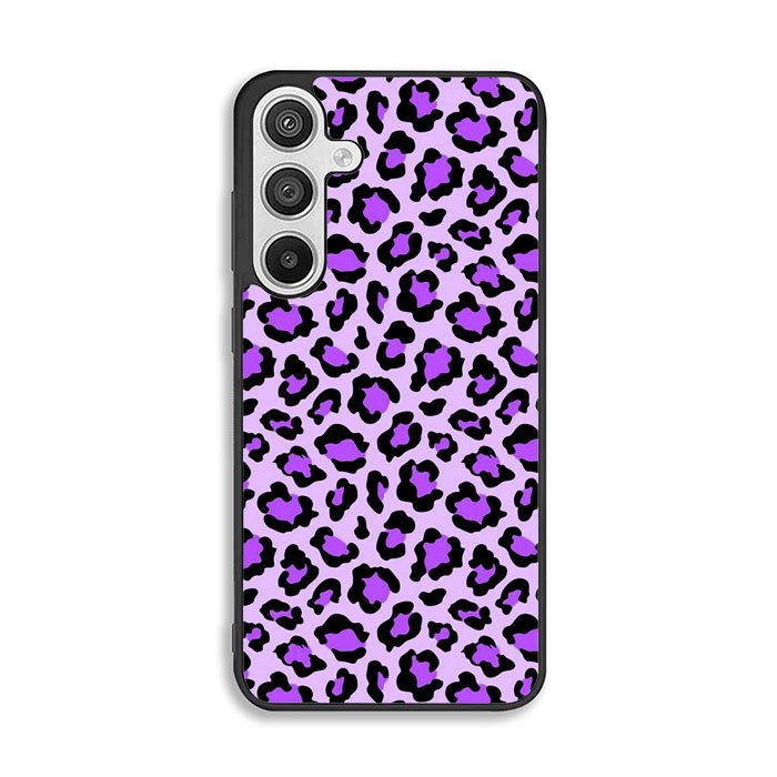 Leopard Purple Pattern Samsung Galaxy A26 Case FE5356