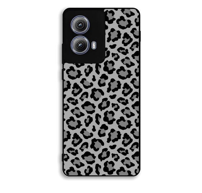 Leopard Grey Pattern Motorola Moto Edge 2024 Case FE4132