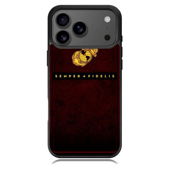 Usmc Semper Fidelis iPhone 18 Pro Case DC1940