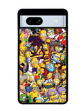The Simpsons All Characters Google Pixel 7A Case