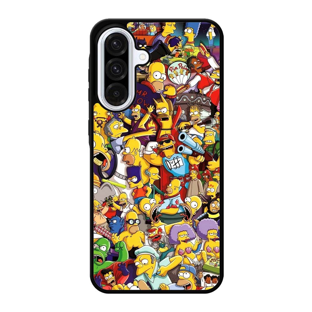 The Simpsons All Characters Samsung Galaxy A56 Case FE8344