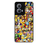 The Simpsons All Characters Motorola Moto Edge 2024 Case FE8344