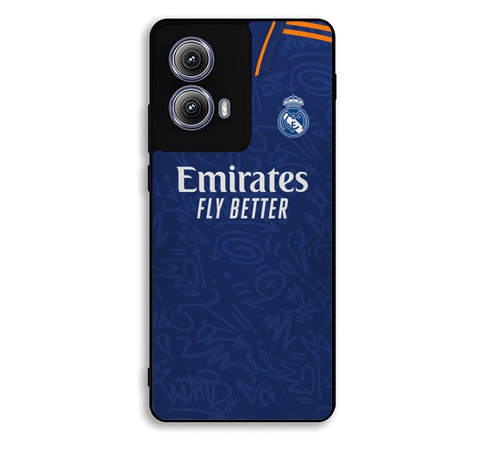 Real Madrid 2021-2022 Away Jersey Motorola Moto Edge 2024 Case FE8177