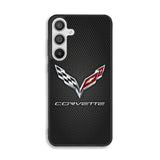 Corvette Logo Carbon 2nd Samsung Galaxy A26 Case FE3440
