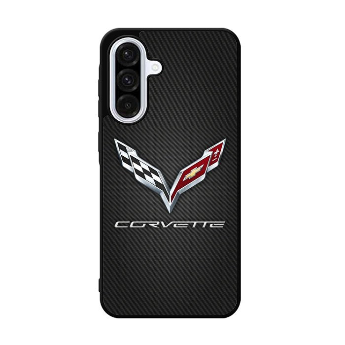 Corvette Logo Carbon 2nd Samsung Galaxy A36 Case FE3440