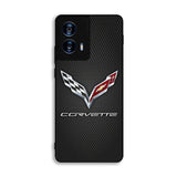 Corvette Logo Carbon 2nd Motorola Moto G Power 5G 2024 Case FE3440