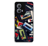 Cassete Retro Tape Motorola Moto Edge 2024 Case FE6191