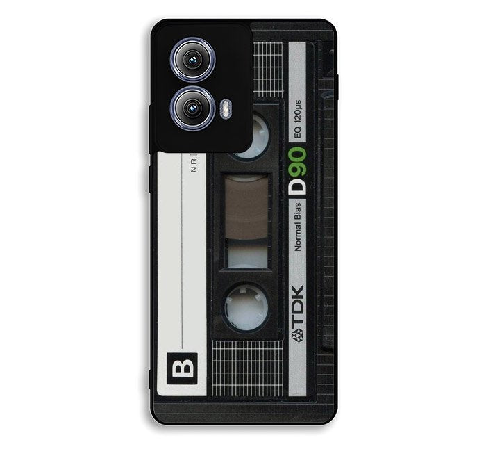Retro Cassette Tape D90 Motorola Moto Edge 2024 Case FE5297