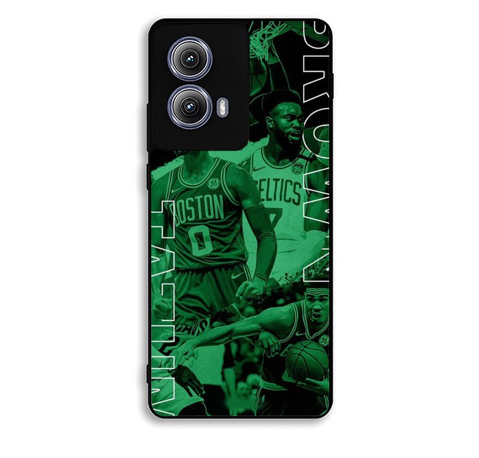 Brown Tatum Boston Celtics Player Motorola Moto Edge 2024 Case FE5686