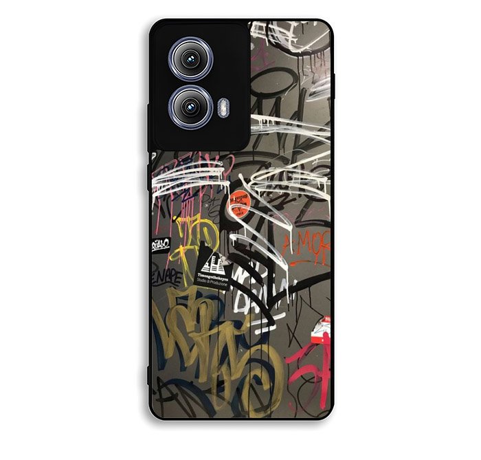 Graffiti in The Grey Wal Motorola Moto Edge 2024 Case FE2323