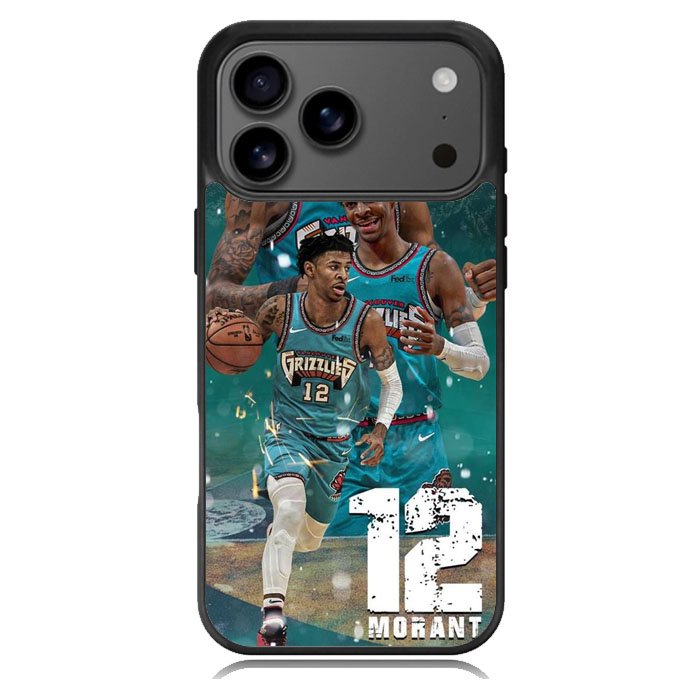 12 Morant Memphis Grizzlies iPhone 18 Pro Case DC0001